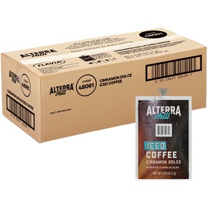 Lavazza Portion Pack Iced Cinnamon Dolce Coffee - Compatible with Flavia - Dark - 90 / Carton