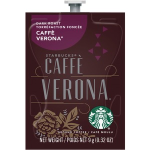 Lavazza Portion Pack Starbucks Caffe Verona Coffee - Compatible with Mars Single-serve - Dark - 80 / Carton