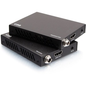 C2G HDMI over Cat5/Cat6 Extender Box Transmitter to Receiver - up to 164ft - 1 Input Devic