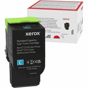 Xerox+Original+Standard+Yield+Laser+Toner+Cartridge+-+Single+Pack+-+Cyan+-+1+Each+-+2000+Pages