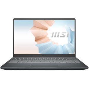 MSI Modern 14 B11S Modern 14 B11MOU-1025 14" Notebook - Full HD - Intel Core i7 11th Gen i7-1195G7 - 8 GB - 512 GB SSD - Carbon Gray