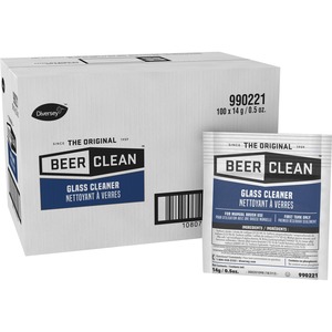 Beer+Clean+Glass+Cleaner+-+For+Glassware+-+Concentrate+-+Powder+-+Odorless%2C+Residue-free%2C+Unscented+-+White+-+100+%2F+Carton