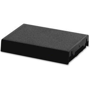 Printy+5-In-1+Date+Stamp+Replacement+Pad+-+Black%2C+Red+Ink+-+Plastic+-+1+Each