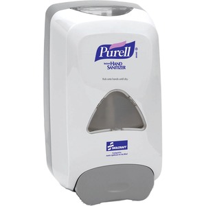 SKILCRAFT%C2%AE+PURELL+Hand+Sanitizer+Foam+Dispenser+-+1.27+quart+Capacity+-+Dove+Gray+-+1+Each