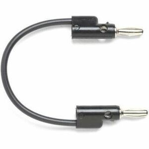 Pomona Banana Plug Patch Cord (Black)