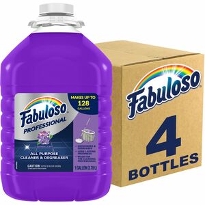 Fabuloso+All-Purpose+Cleaner+-+128+fl+oz+%284+quart%29+-+Lavender%2C+Fresh+ScentBottle+-+4+%2F+Carton+-+Long+Lasting%2C+pH+Neutral%2C+Rinse-free%2C+Deodorize%2C+Easy+to+Use%2C+Residue-free+-+Purple