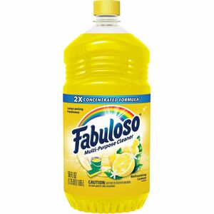 Fabuloso+Multi-Purpose+Cleaner+-+56+fl+oz+%281.8+quart%29+-+Lemon+Scent+-+1+Bottle+-+Rinse-free%2C+Residue-free%2C+Long+Lasting+-+Yellow