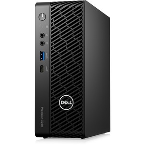 Dell Precision 3000 3260 Workstation - Intel Core i5 Hexa-core (6 Core) i5-12500 12th Gen 3 GHz - 16 GB DDR5 SDRAM RAM - 512 GB SSD - Ultra Small - Black