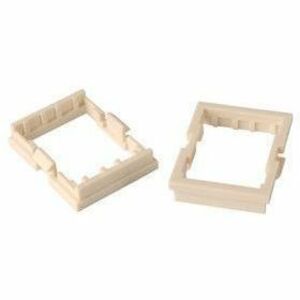 Ortronics TracJack Mounting Adapter - Fog White
