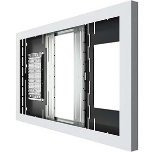 Chief Impact 43 Inch On-Wall Kiosk - Landscape Orientation - White