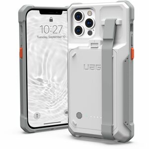 Urban Armor Gear Rugged Charging Case Apple iPhone 12, iPhone 12 Pro Smartphone - White, Gray