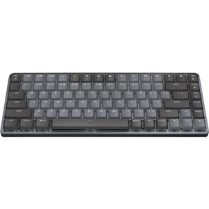 Logitech Master Series MX Mechanical Wireless Illuminated Performance Keyboard - Wireless Connectivity - Bluetooth - 32.81 ft (10000 mm) - PC, Mac - Mechanical/MX Keyswitch - Graphite