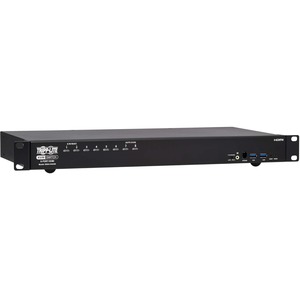 Tripp Lite B024-H4U08 8-Port HDMI/USB KVM Switch, 1U - 8 Computer(s) - 1 Local User(s) - 4096 x 2160 - 50 Hz, 60 Hz - 12 x USB - 9 x HDMI - Rack-mountable, Desktop - 1U - TAA Compliant