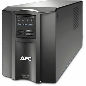 APC by Schneider Electric Smart-UPS 1.5kVA 120V RM Shipboard - Tower - 3 Hour Recharge - 5 Minute Stand-by - 120 V Input - 120 V AC Output - 8 x NEMA 5-15R - TAA Compliant