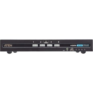 ATEN 4-Port USB HDMI Secure KVM Switch with CAC (PSD PP v4.0 Compliant)