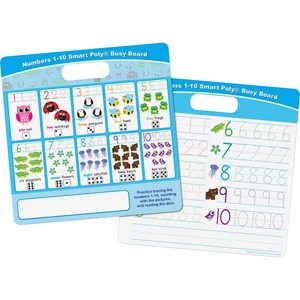 Ashley Numbers 1 - 10 Smart Poly Busy Board - 10.8