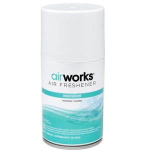 AirWorks+Metered+Aerosol+Air+Fresheners+-+Spray+-+6000+ft%3F+-+7+fl+oz+%280.2+quart%29+-+Neutralizer+-+12+%2F+Carton+-+Wall+Mountable