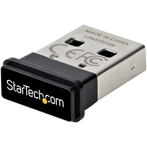 StarTech.com USB Bluetooth 5.0 Adapter, USB Bluetooth Dongle Receiver for PC/Laptop, Range 33ft/10m - USB 2.0 Type A - External