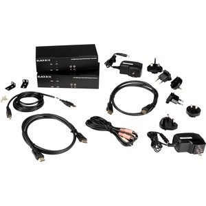 Black Box KVX Series Dual-Head HDMI KVM Fiber Extenders (KVXLCHF-200)