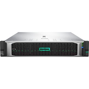 HPE ProLiant DL380 G10 2U Rack Server - 1 x Intel Xeon Silver 4208 2.10 GHz - 32 GB RAM - Serial ATA, 12Gb/s SAS Controller - Intel C621 Chip - 2 Processor Support - 1.54 TB RAM Support - Up to 16 MB Graphic Card - Gigabit Ethernet - 8 x SFF Bay(s) - Hot Swappable Bays - 1 x 800 W