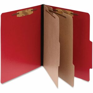 ACCO+Presstex+Letter+Top+Tab+File+Folder+with+Fastener+-+3%26quot%3B+Expansion+-+Top+Tab+Location+-+15+pt.+-+Acrylic+-+Red+-+Tyvek+Gusset%2C+Reinforced%2C+Expandable+Gusset%2C+Durable+-+0%25+Recycled+-+10+%2F+Box