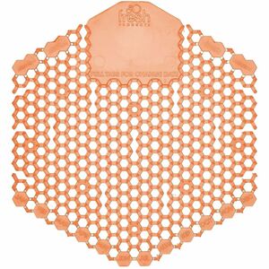 Fresh+Products+Wave+3D+Urinal+Screen+-+Lasts+upto+30+Days+-+Splash+Reducer%2C+Odor+Control+-+10+%2F+Box+-+Orange