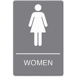 Headline Signs ADA WOMEN Restroom Sign | Carolina Business Supplies, Inc.