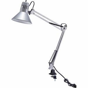 Bostitch+Swing+Arm+Desk+Lamp+with+Clamp%2C+Silver