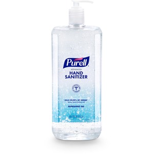 PURELL%C2%AE+Advanced+Hand+Sanitizer+Gel+-+1.59+quart+-+Pump+Bottle+Dispenser+-+Kill+Germs+-+Hand%2C+Reception%2C+Classroom%2C+Outdoor%2C+Medical+-+Clear+-+Paraben-free%2C+Phthalate-free%2C+Preservative-free%2C+Anti-irritant+-+1+Each
