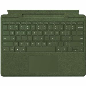 Microsoft for 13" Microsoft Surface Pro 8, Surface Pro 9, Surface Pro X Notebook, Stylus - Forest - Alcantara Exterior Material - 8.90" (226.06 mm) Height x 11.38" (289.05 mm) Width x 0.19" (4.83 mm) Depth - 1 Pack