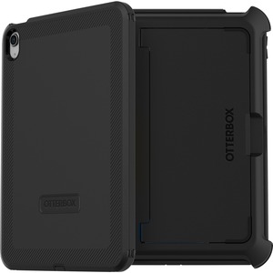 OtterBox iPad (10th Gen) Defender Series Case - For Apple iPad (10th Generation) Tablet, Apple Pencil - Black - Drop Resistant, Dirt Resistant, Debris Resistant, Dust Resistant, Scrape Resistant - Polycarbonate (PC), Polyester, Synthetic Rubber - Rugged