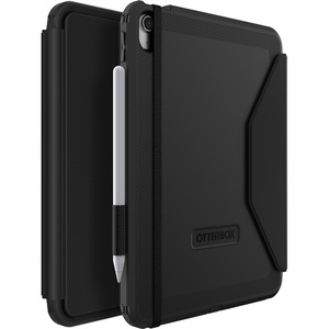 OtterBox Defender Rugged Carrying Case (Folio) for 10.9" Apple iPad (10th Generation) Tablet - Black - Drop Resistant, Dirt Resistant Cover, Dust Resistant Cover, Scrape Resistant - 10.22" (259.59 mm) Height x 7.69" (195.33 mm) Width x 0.73" (18.54 mm) Depth - 1 Unit