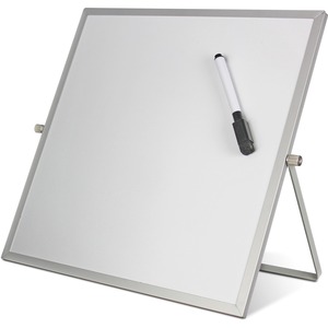 Flipside+Dry-Erase+Flip+Easel+-+12%26quot%3B+%281+ft%29+Width+x+12%26quot%3B+%281+ft%29+Height+-+White+Surface+-+Magnetic+-+1+Each