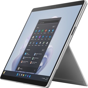 Microsoft Surface Pro 9 Tablet - 13" - Core i5 12th Gen i5-1245U Deca-core (10 Core) - 16 GB RAM - 256 GB SSD - Windows 11 Pro 64-bit - Platinum - 2880 x 1920 - PixelSense Display - 15.50 Hours Maximum Battery Run Time