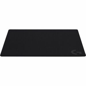 Logitech G Large Cloth Gaming Mouse Pad - 15.75" (400 mm) x 18.11" (460 mm) x 0.12" (3 mm) Dimension - Black - Rubber - Large - Mouse