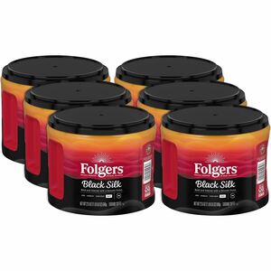 Folgers%C2%AE+Ground+Black+Silk+Coffee+-+Dark+-+22.6+oz+-+6+%2F+Carton