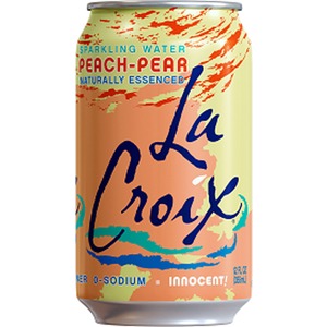 LaCroix+Peach-Pear+Flavored+Sparkling+Water+-+Ready-to-Drink+-+12+fl+oz+%28355+mL%29+-+2+%2F+Carton+%2F+Can