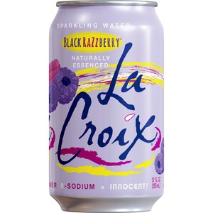 LaCroix+Black+Razzberry+Flavored+Sparkling+Water+-+Ready-to-Drink+-+12+fl+oz+%28355+mL%29+-+2+%2F+Carton+%2F+Can