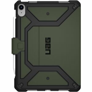 Urban Armor Gear Metropolis SE Rugged Carrying Case (Folio) for 10.9" Apple iPad (11th Generation), iPad (10th Generation), iPad (2022) Tablet - Olive