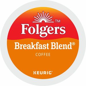 Folgers%C2%AE+K-Cup+Breakfast+Blend+Coffee+-+Compatible+with+Keurig+K-Cup+Brewer+-+Mild+-+24+%2F+Box