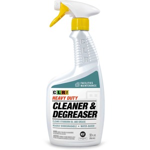 CLR+Pro+Heavy+Duty+Cleaner+%26+Degreaser+-+32+fl+oz+%281+quart%29+-+Surfactant+Scent+-+1+Bottle+-+Water+Based%2C+Solvent-free%2C+Heavy+Duty%2C+Non-abrasive%2C+Petroleum+Free+-+White