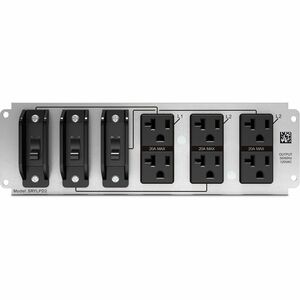 APC by Schneider Electric Backplate Kit with 6x NEMA 5-20R Outlets for Smart-UPS Modular Ultra - 6 x NEMA 5-20R - 20 A