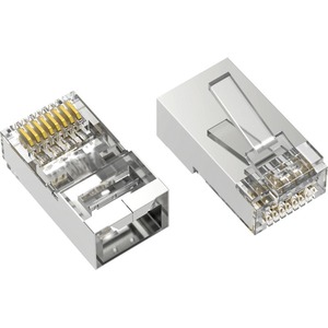 Axiom Network Connector - 100 Pack - Clear