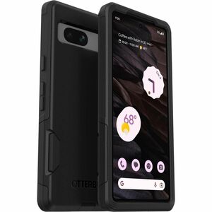 OtterBox Pixel 7a Commuter Series Case - For Google Pixel 7a Smartphone - Black - Drop Resistant, Bump Resistant, Dust Resistant, Dirt Resistant - Synthetic Rubber, Polycarbonate (PC), Plastic - Retail