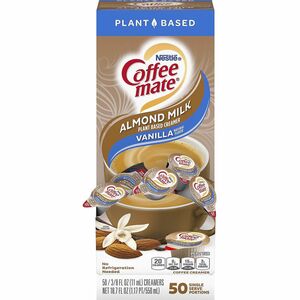 Coffee+mate+Almond+Milk+Vanilla+Liquid+Creamer+-+Vanilla+Almond+Milk+Flavor+-+0.38+fl+oz+%2811+mL%29+-+50%2FBoxTub