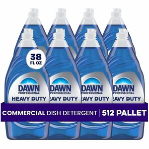 Dawn+Manual+Pot%2FPan+Detergent+-+38+fl+oz+%281.2+quart%29+-+Heavy+Duty+-+Blue+-+64+%2F+Pallet