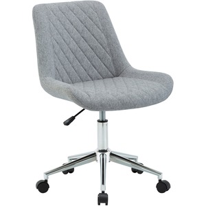 LYS+Low+Back+Office+Chair+-+Gray+Plywood%2C+Fabric+Seat+-+Gray+Plywood%2C+Fabric+Back+-+Low+Back+-+1+Each