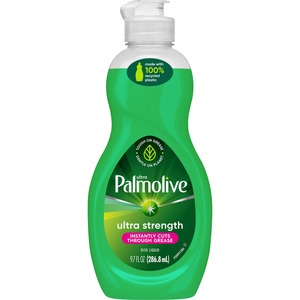 Palmolive+UltraStrength+Original+Dish+Soap+-+9.7+fl+oz+%280.3+quart%29+-+1+Each+-+Phosphate-free%2C+Paraben-free%2C+Eco-friendly+-+Green