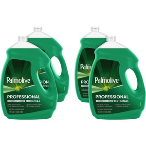 Palmolive+Original+Ultra+Liquid+Dish+Soap+-+145+fl+oz+%284.5+quart%29+-+4+%2F+Carton+-+pH+Balanced%2C+Phosphate-free%2C+Paraben-free%2C+Eco-friendly+-+Green