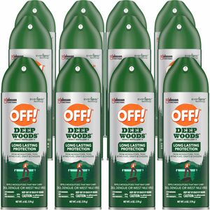 OFF%21+Deep+Woods+Insect+Repellent+-+Spray+-+Kills+Bugs%2C+Ticks%2C+Mosquitoes%2C+Black+Flies%2C+Sand+Flies%2C+Chiggers%2C+Fleas%2C+Gnats+-+6+fl+oz+-+Green+-+12+%2F+Carton